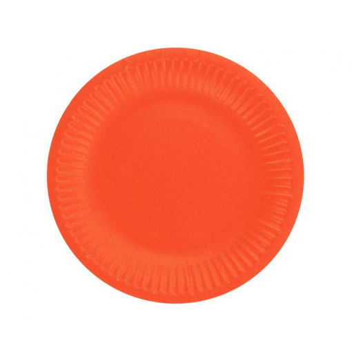 Picture of RED PAPER PLATES 18CM - 6 PACK